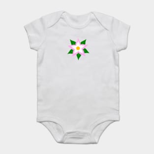 Poinsettia Baby Bodysuit
